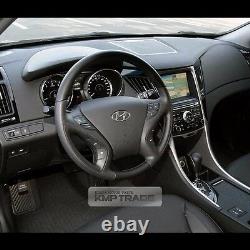OEM Leather Steering Wheel Handle Bluetooth Paddle for HYUNDAI 2011-2014 Sonata