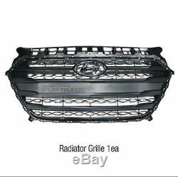 OEM Parts Front Radiator Hood Grille Cover Trim for HYUNDAI 2015-2016 Elantra GT