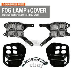 OEM Parts LED Fog Light Lamp Cover Connector LH RH for KIA 2017-2020 Sportage