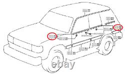 OEM Toyota Land Cruiser Lexus LX450 91-97 Front Rear Door Belt Moulding Genuine