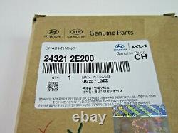 Oem Genuine! Engine Timing Chain Kit For 14-20 Hyundai Kia 2.0l