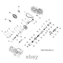 Polaris Sproket, 59 Tooth, Genuine OEM Part 3234279, Qty 1