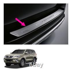 Rear Bumper Step Cover Genuine Chrome For Toyota Fortuner Suv 2015 2018