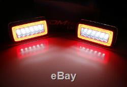 Smoked Lens LED Rear Foglight, Backup Reverse Lamps For Mercedes W463 G-Class