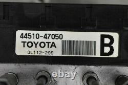 TOYOTA genuine OEM 2004-2009 Toyota Prius Anti-Lock Brakes ABS Pump 44510-47050