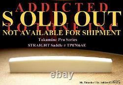 Takamine Pro Series STRAIGHT SADDLE / Genuine OEM Part / uncut BONE -TP0706AE