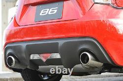 Toyota 86 GT86 FR-S ZN6 Subaru BRZ Exhaust Muffler Cut Tip set Genuine OEM Parts