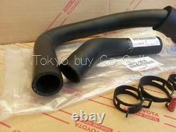 Toyota Corolla AE86 Radiator Inlet Outlet Hose Clamp set NEW Genuine OEM Parts