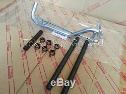 Toyota Corolla cp AE86 Water By-Pass Pipe Hose Clamp set NEW Genuine OEM Parts
