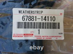 Toyota Supra70 Back Door Weather strip 67881-14110 NEW Genuine OEM Parts 1986-92