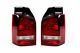 Vw Caravelle T5 10-15 Smoked Sportline Rear Lights Lamps Pair Set Left Right
