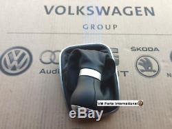 VW Golf MK4 R32 4Motion Gear Knob and Leather Gaiter Genuine Rare OEM VW Part