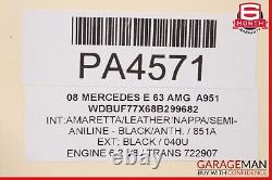 07-12 Mercedes W219 CLS63 E63 SL63 AMG 7G Transmission automatique 722.907 102k