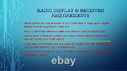 12 13 14 15 16 17 18 19 Chrysler Town Country Affichage Radio Récepteur RHB NAV OEM