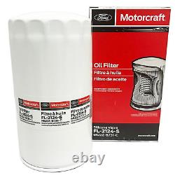 12 Pack de véritables filtres à huile de moteur Ford Motorcraft FL-2124-S FL2124S OEM