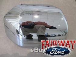 15 À 19 F-150 Oem D'origine Ford Parts Chrome Mirror Cover Calotte Ensemble De 2
