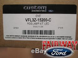 15 À 19 F-150 Oem D'origine Ford Pièces De Rechange Led Fog Lamp Kit Complet