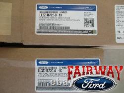 15 Thru 20 F-150 Oem Ford Black Appearance Fender Emblem Nameplate Pair Xlt