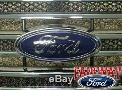 2009-2014 F-150 Oem D'origine Ford Parts Chrome Lariat Grille Avec Emblème Nouveau