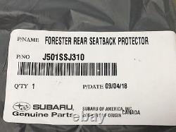 2019-2023 Subaru Forester Protection Arrière De Dossier Noir J501ssj310 Oem Véritable