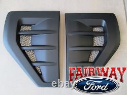 21 À 23 Ford F-150 Oem Ford Satin Black Air Design Fender Vents Pair