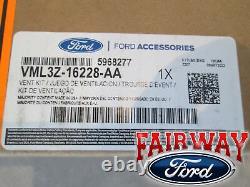 21 À 23 Ford F-150 Oem Ford Satin Black Air Design Fender Vents Pair