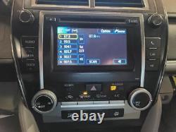 Affichage du récepteur radio de la Toyota Camry 2013-2014 AM/FM/CD 57076 OEM 86140 06011