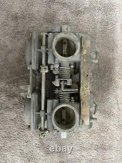 Assemblage de rack de carburateur de carburateur Suzuki GS450 OEM Pièce véritable