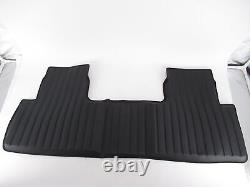 Ensemble de tapis de sol toutes saisons en caoutchouc noir Genuine OEM Acura 08P17-TJB-210A pour RDX 19-21