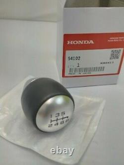 Honda S2000 Ap1 Ap2 6-speed Manual Mission Leather Shift Knob Véritables Pièces Oem
