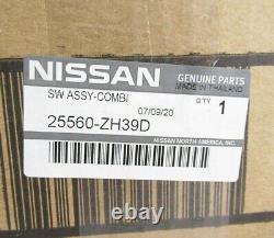 Interrupteur combiné de colonne de direction Nissan 25560-ZH39D authentique OEM pour Titan 2004-2010