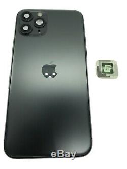 Iphone 11 Pro Max Logement Avec De Petites Pièces 100% Véritable Oem Pull Gris Noir