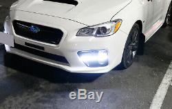 Jdm S4 Led Feux De Jour Drl Léger Brouillard Cadrans Pour 15-17 Subaru Wrx Sti