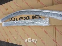 Lexus Gs250 Gs350 Gs450h Fenêtre Pluie Garde Visor Nouveau Véritable Oem Pièces 2012-2018