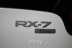 Mazda Rx-7 Fd3s Véritable Rx-7 Efini Argent Emblème Arrière Insigne Set Pièces Oem