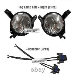 Oem Genuine Parts Fog Light Lamps Lh Rh And Conectors For Kia 2012-2013 Âme