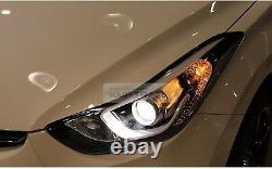 Oem Genuine Parts Front Head Light Lamp Lh+rh Pour Hyundai 2011-2016 Elantra MD