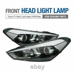 Oem Genuine Parts Halogen Front Head Light Lamp Pour Hyundai 2016 2019 Tucson