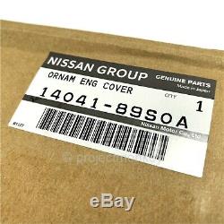 Oem Nissan 14041-89s0a 08-20 Nismo R35 Rtg Rtg Red Engine Cover Pièce D'origine