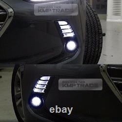 Oem Pare-chocs Drl Brouillard Lampe Légère Assay Cover Lh Rh Câblage Pour Hyundai 17-18 Elantra