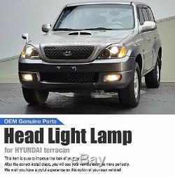 Oem Véritable Pièces Head Light Lamp Lh Rh Pour Hyundai 01 02 03 04 05 06 Terracan