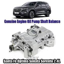 Pompe à huile d'arbre d'équilibrage pour Sonata Optima Santa Fe Sorento 2016-2020
