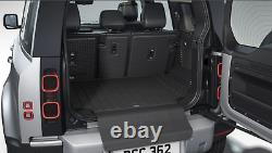 Tapis de coffre arrière en caoutchouc authentique d'usine OEM Land Rover Defender 110 Vples0566
