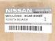 Véritable Nissan Oem 82870-9ua0a Molding De Porte Inférieure Passager Rh Arrière 15-19 Murano