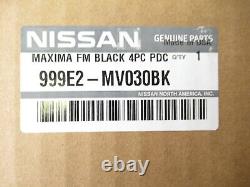 Véritable Nissan Oem 999e2-mv030bk Tapis Noir Tapis 4pc Set 2009-14 Maxima