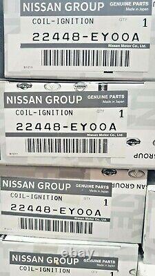 Véritable bobine d'allumage en 6 pièces pour Nissan 370Z Infiniti FX50 G37 M37 3.7L 5.0L 5.6L
