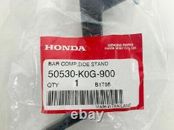 Véritables pièces d'origine OEM Béquille latérale noire pour Honda Super Cub C125 2018-2022